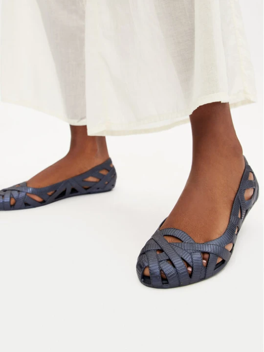 Zdjęcie produktu Baleriny Melissa Jean+Jason Wu VII Ad 32288 Granatowy