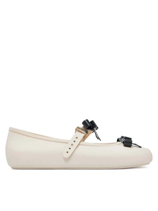 Zdjęcie produktu Baleriny Melissa Melissa Soft Ballerina Bow Ad M 35971 Écru Kremowy