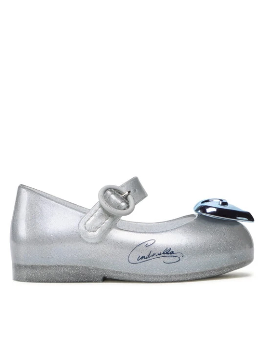 Zdjęcie produktu Baleriny Melissa Mini Melissa Sweet Love + Disn 33447 Srebrny