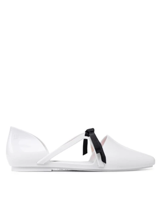Zdjęcie produktu Baleriny Melissa Pointy Stripe Jason 33435 Biały