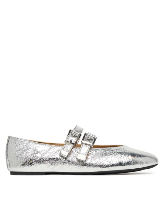 Zdjęcie produktu Baleriny MICHAEL Michael Kors Rowen Flex Ballet 40R6RWFP1M Srebrny
