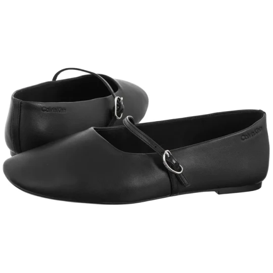 Zdjęcie produktu Baleriny Oblique Ballerina Mj Lth Hdw Black HW0HW02847 BEH (CK718-b) Calvin Klein