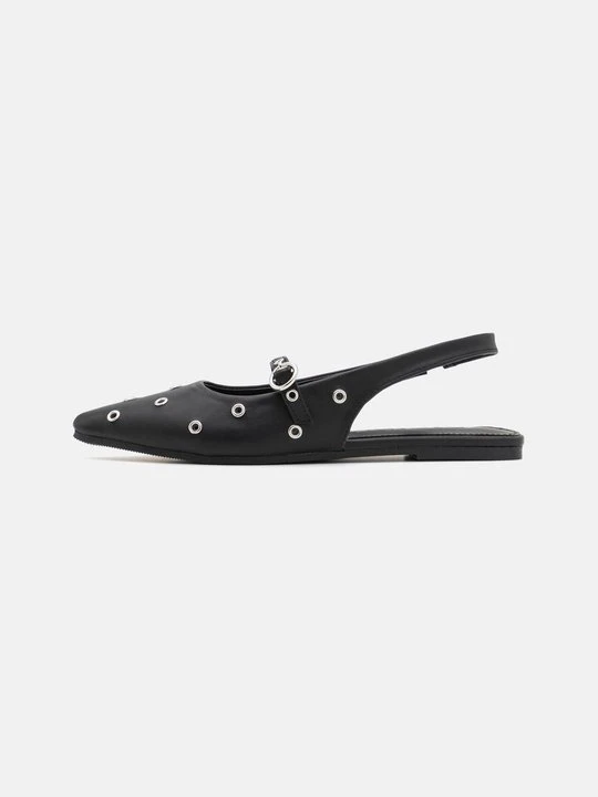 Zdjęcie produktu Baleriny z odkrytą piętą ONLY SHOES By Zalando czarny
