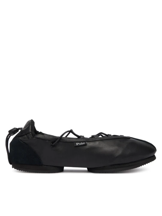 Zdjęcie produktu Baleriny Polo Ralph Lauren Blrna Lce Up 804P08221001 Czarny