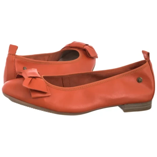 Zdjęcie produktu Baleriny Pomarańczowe P6802-18 / 00-0 (MA1370-b) Maciejka