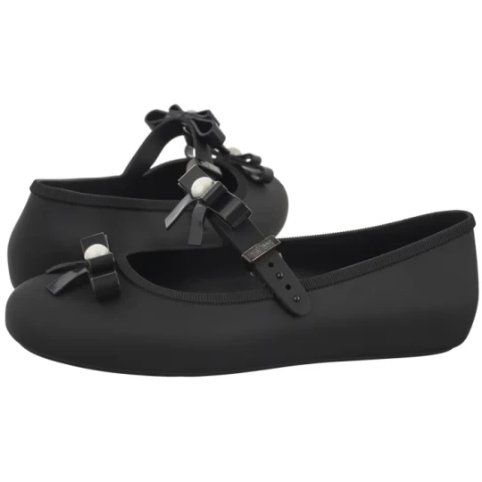 Zdjęcie produktu Baleriny Soft Ballerina Bow AD 35971 / BE619 Black (ML339-b) Melissa