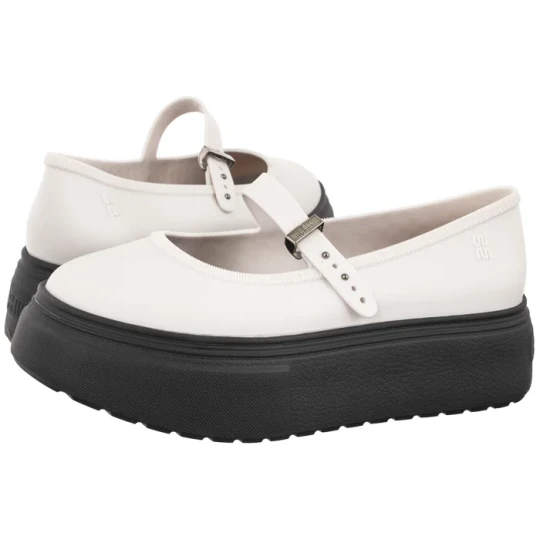 Zdjęcie produktu Baleriny Soft Ballerina Platform 37858/BP058 Black/White (ML419-b) Melissa