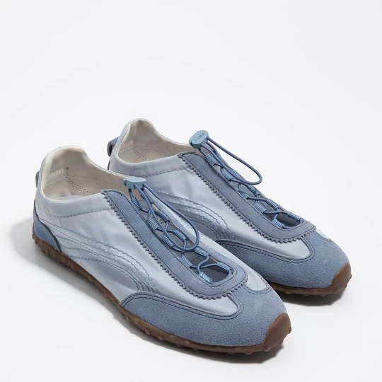 Zdjęcie produktu Baleriny sportowe 13 28 dwoina i nylon niebieskie BIMBA Y LOLA