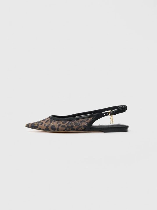 Zdjęcie produktu Baleriny z odkrytą piętą Steve Madden czarny