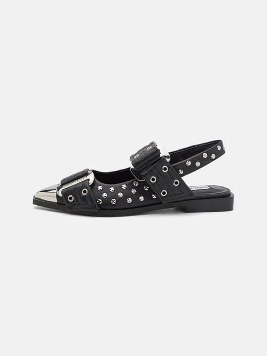 Zdjęcie produktu Baleriny z odkrytą piętą Steve Madden czarny