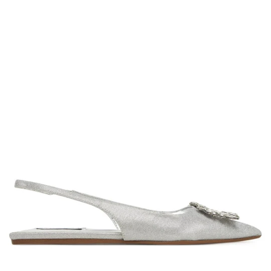 Zdjęcie produktu Baleriny Steve Madden Calista SM11003625 Srebrny