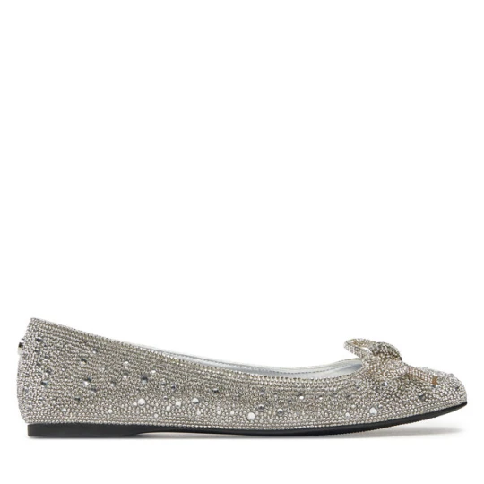 Zdjęcie produktu Baleriny Steve Madden Nilsa-R SM11003518 Srebrny