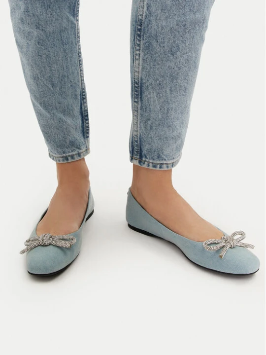 Zdjęcie produktu Baleriny Steve Madden Nilsa SM11003517 Niebieski
