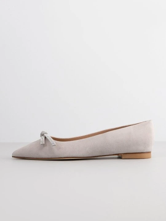 Zdjęcie produktu Klasyczne baleriny Stuart Weitzman beżowy