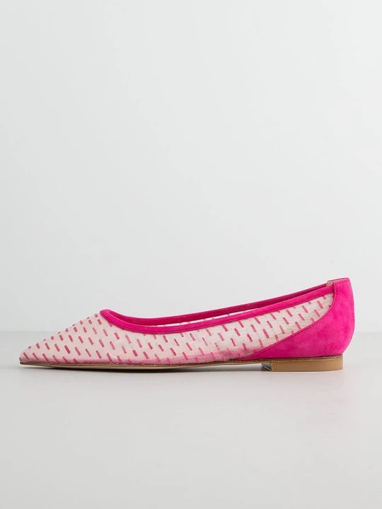 Zdjęcie produktu Klasyczne baleriny Stuart Weitzman różowy