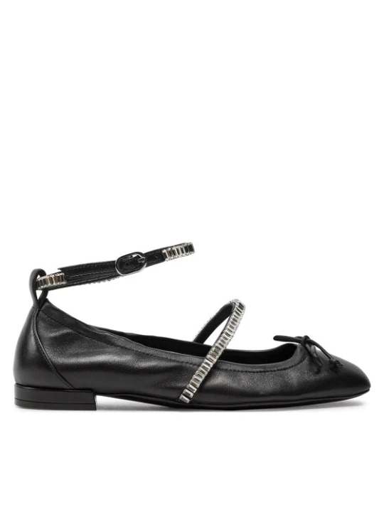 Zdjęcie produktu Baleriny Stuart Weitzman Stefannie Balet Flat SI443 Czarny