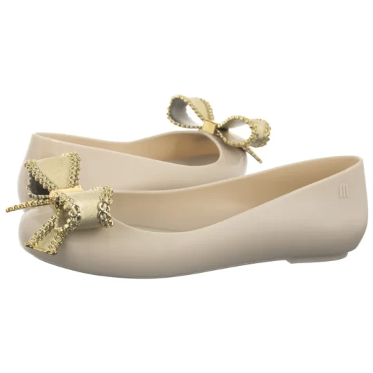 Zdjęcie produktu Baleriny Sweet Love VIII AD 33885/AO330 Beige/Gold (ML348-c) Melissa