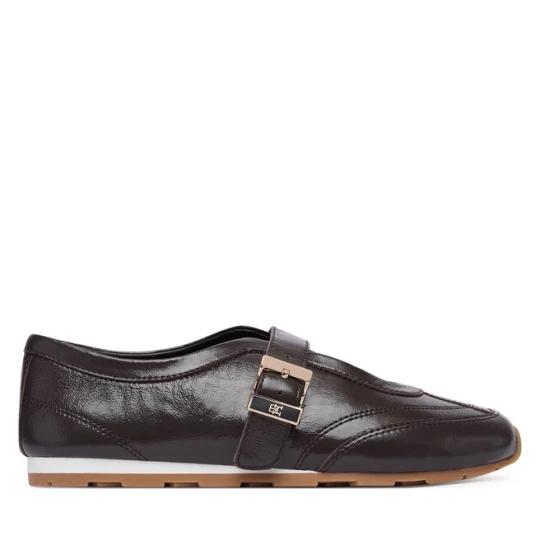 Zdjęcie produktu Baleriny Tommy Hilfiger Bella Ballet Mary Jane FW0FW09416 Brązowy