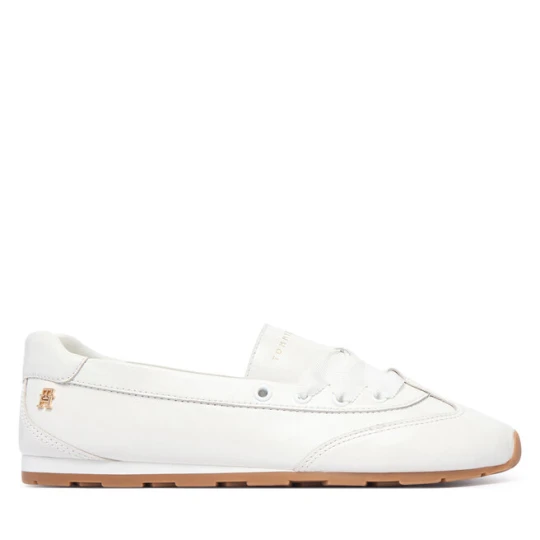 Zdjęcie produktu Baleriny Tommy Hilfiger Bella Ballet Sneaker FW0FW09449 Biały