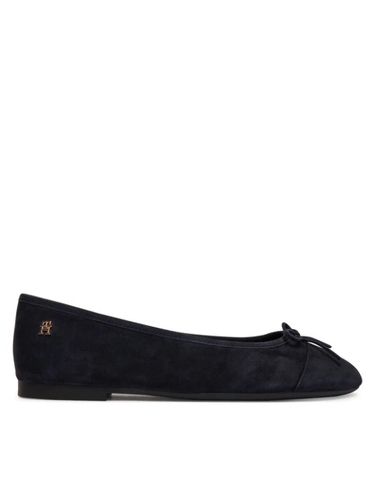 Zdjęcie produktu Baleriny Tommy Hilfiger FW0FW09357 Granatowy