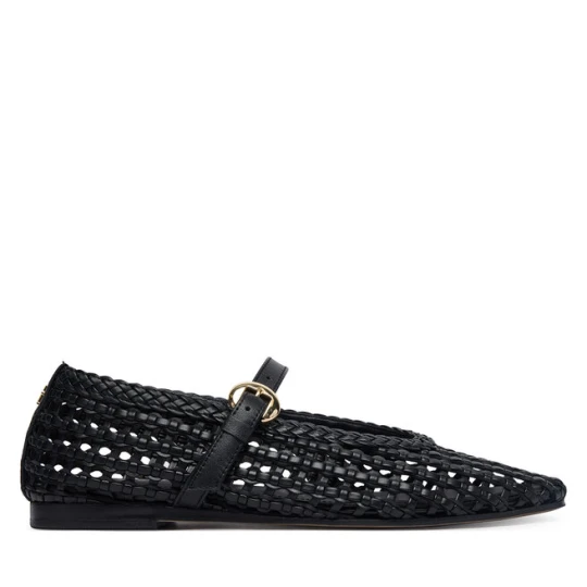 Zdjęcie produktu Baleriny Tommy Hilfiger Mary Jane Ballerinas FW0FW09244 Czarny