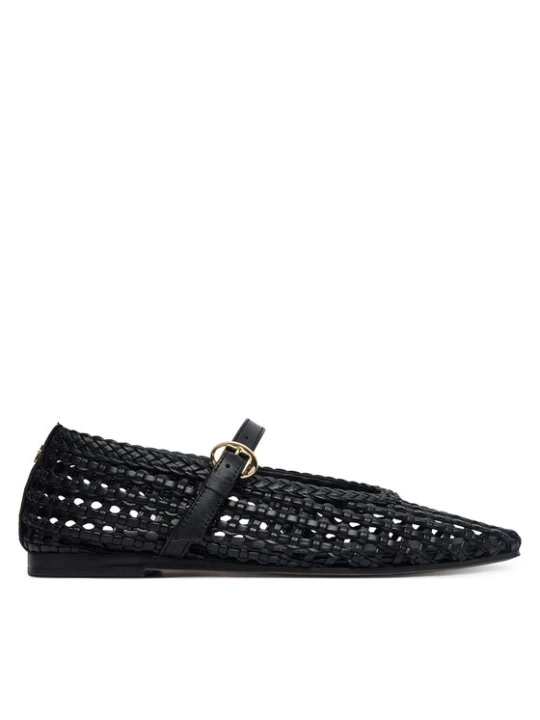 Zdjęcie produktu Baleriny Tommy Hilfiger Mary Jane Ballerinas FW0FW09244 Czarny