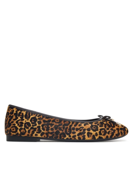 Zdjęcie produktu Baleriny Tommy Hilfiger Th Charm Cheetah Ballerina FW0FW09682 Brązowy