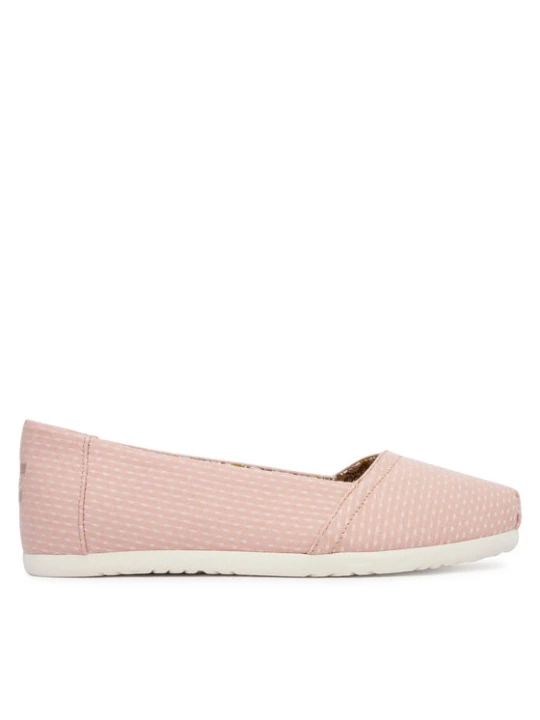 Zdjęcie produktu Baleriny Toms Alpargata Ballet 10023023 Różowy jasny