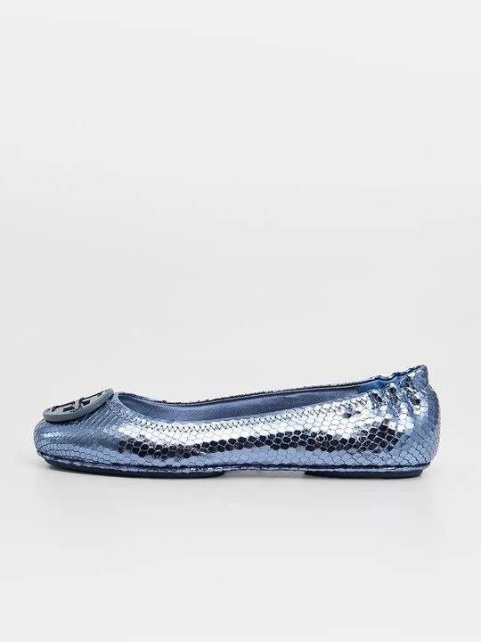 Zdjęcie produktu Klasyczne baleriny Tory Burch niebieski