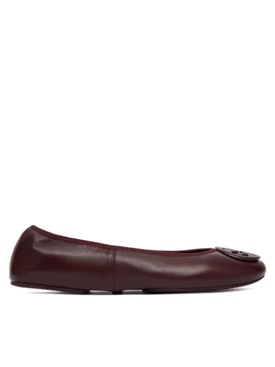 Zdjęcie produktu Baleriny Tory Burch Reva 174536 Bordowy