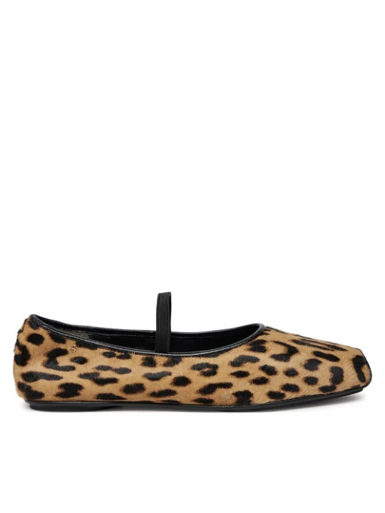 Zdjęcie produktu Baleriny Tory Burch Runway Ballet 165476 Brązowy