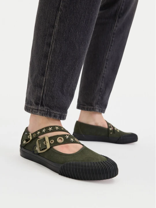 Zdjęcie produktu Baleriny Vans Mary Jane Straps VN000D9AOLV1 Zielony