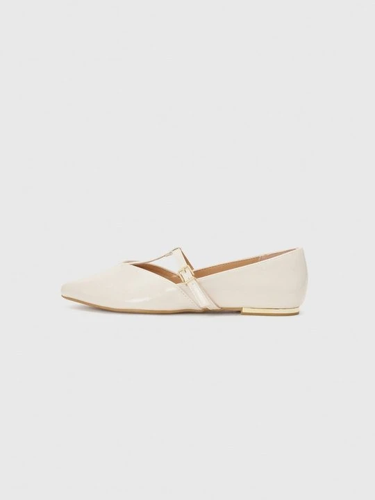 Zdjęcie produktu Baleriny z cholewką Anna Field By Zalando mleczny