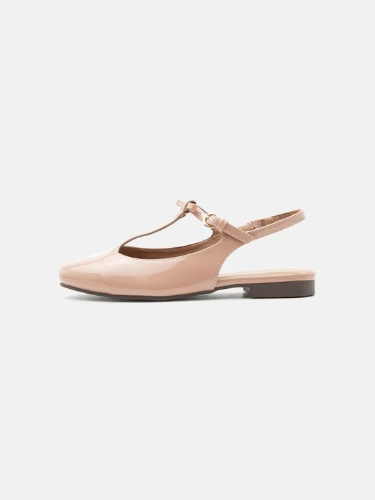 Zdjęcie produktu Baleriny z odkrytą piętą Anna Field Wide Fit By Zalando jasnoróżowy