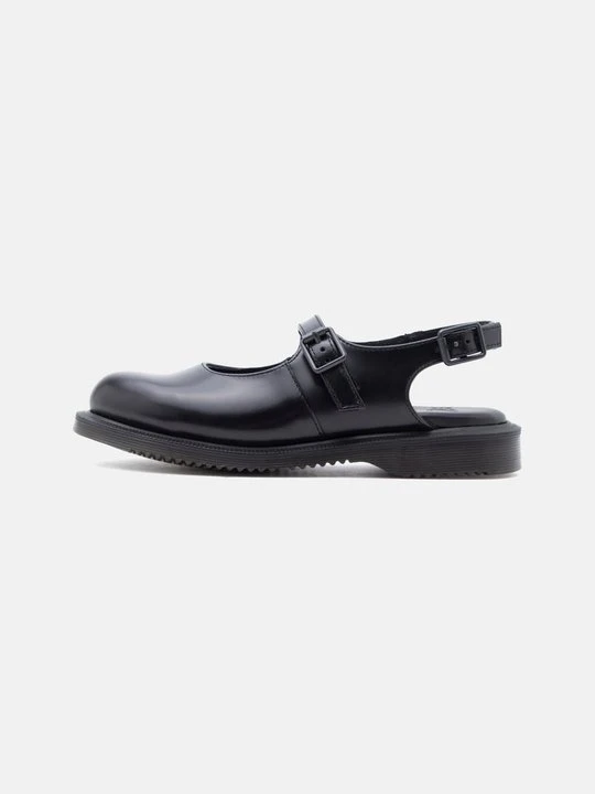 Zdjęcie produktu Baleriny z odkrytą piętą Dr. Martens czarny
