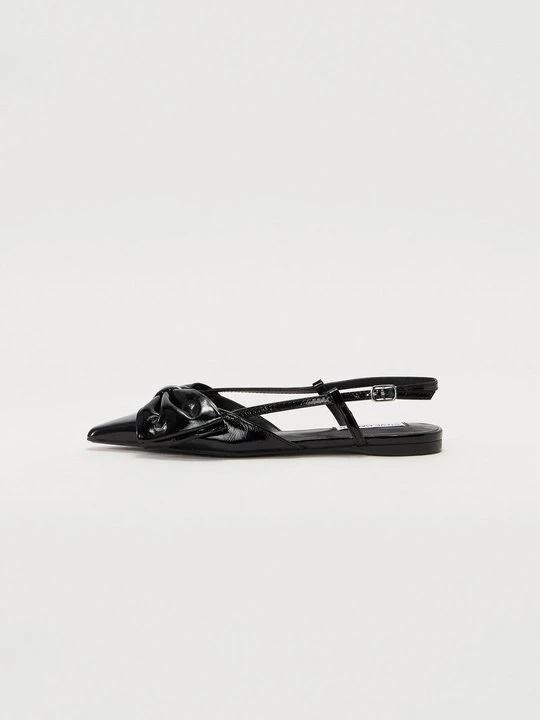 Zdjęcie produktu Baleriny z odkrytą piętą Steve Madden czarny