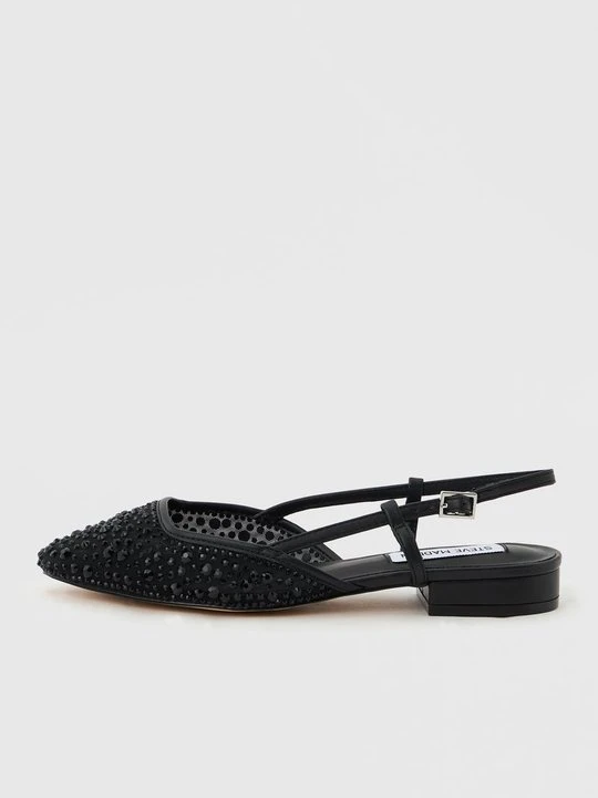 Zdjęcie produktu Baleriny z odkrytą piętą Steve Madden biały