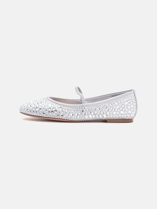 Zdjęcie produktu Baleriny z paskiem wokół kostki Steve Madden kamień