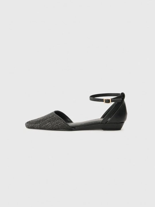Zdjęcie produktu Baleriny z zapięciem Anna Field By Zalando czarny
