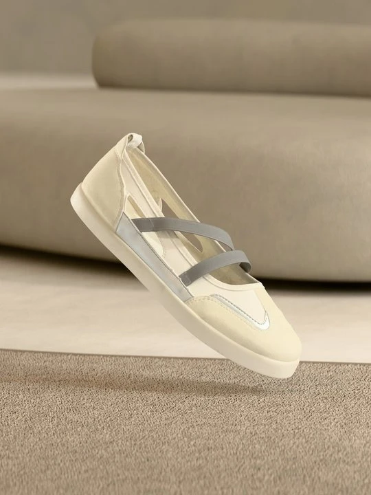 Zdjęcie produktu Baleriny z zapięciem Anna Field By Zalando beżowy