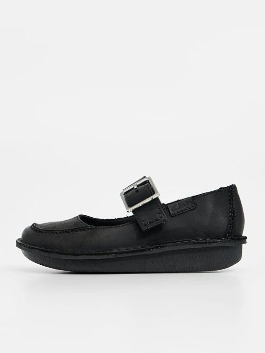 Zdjęcie produktu Baleriny z zapięciem Clarks czarny