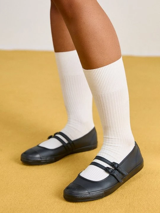 Zdjęcie produktu Baleriny z zapięciem Converse czarny