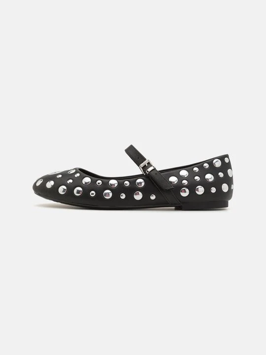 Zdjęcie produktu Baleriny z zapięciem KARL LAGERFELD czarny