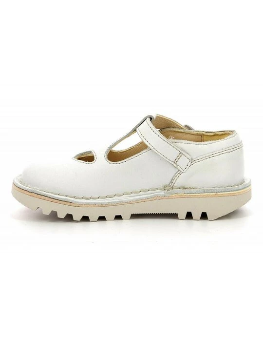 Zdjęcie produktu Baleriny z zapięciem Kickers biały