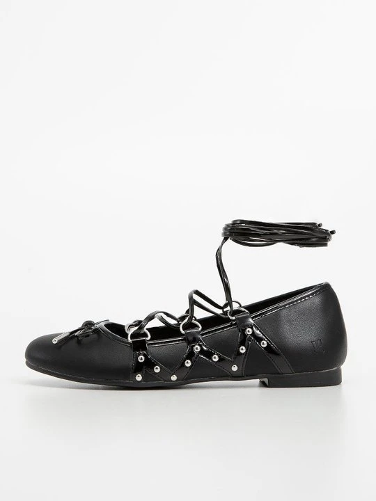 Zdjęcie produktu Baleriny z zapięciem Koi Footwear czarny