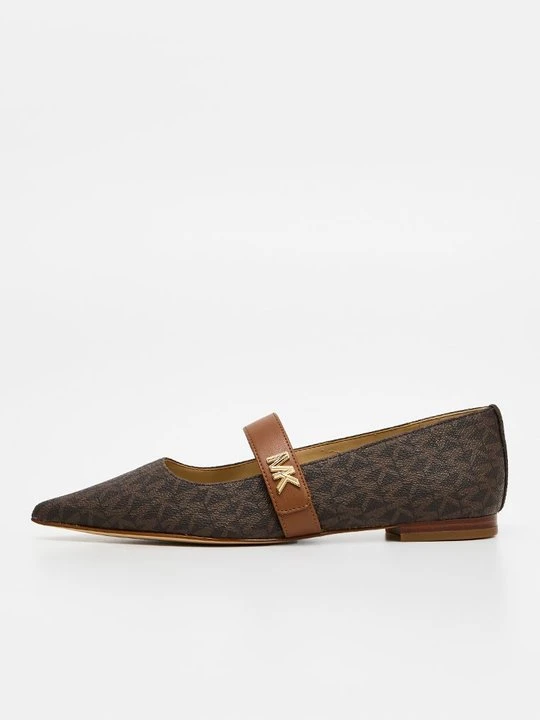 Zdjęcie produktu Baleriny z zapięciem Michael Kors brązowy