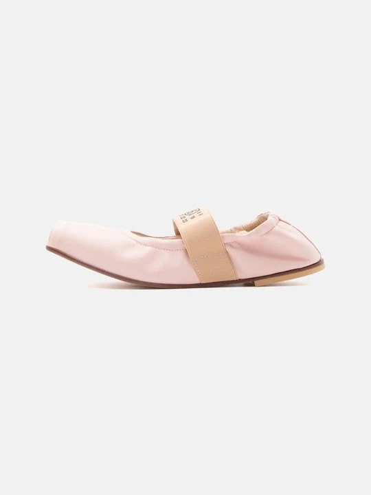 Zdjęcie produktu Baleriny z zapięciem MM6 Maison Margiela jasnoróżowy