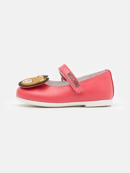 Zdjęcie produktu Baleriny z zapięciem MOSCHINO czerwony