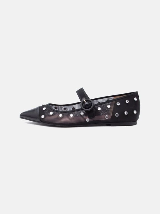 Zdjęcie produktu Baleriny z zapięciem Pretty Ballerinas czarny