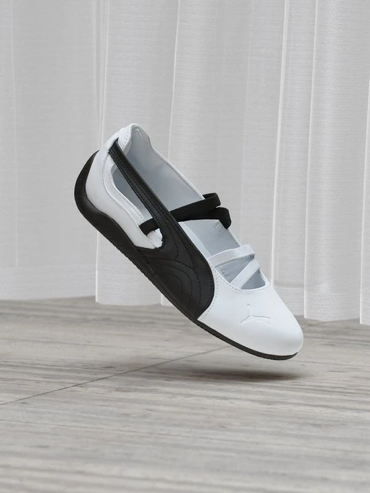 Zdjęcie produktu Baleriny z zapięciem Puma biały